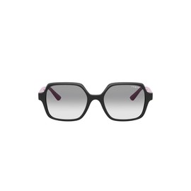 Vogue Eyewear VJ2006 Square Sunglasses, Black/Dark Grey, 46 mm