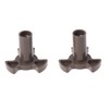 BANYU 2Pcs Universal Turntable Coupler Plate Support Stand Drive Cog