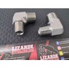 Lizarde Hydraulics Lowrider hydraulics 90* fitting, 1pcs elbow 3/4" npt-1/2"