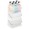 InterDesign Storage Organizer Basket, for Bathroom, Health and Beauty Products