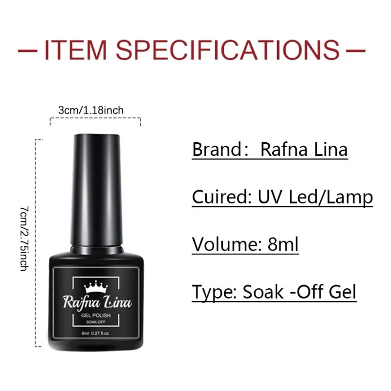 Geles Semipermanente Esmaltes Gama De 12 Uñas Gelesh Uv/led