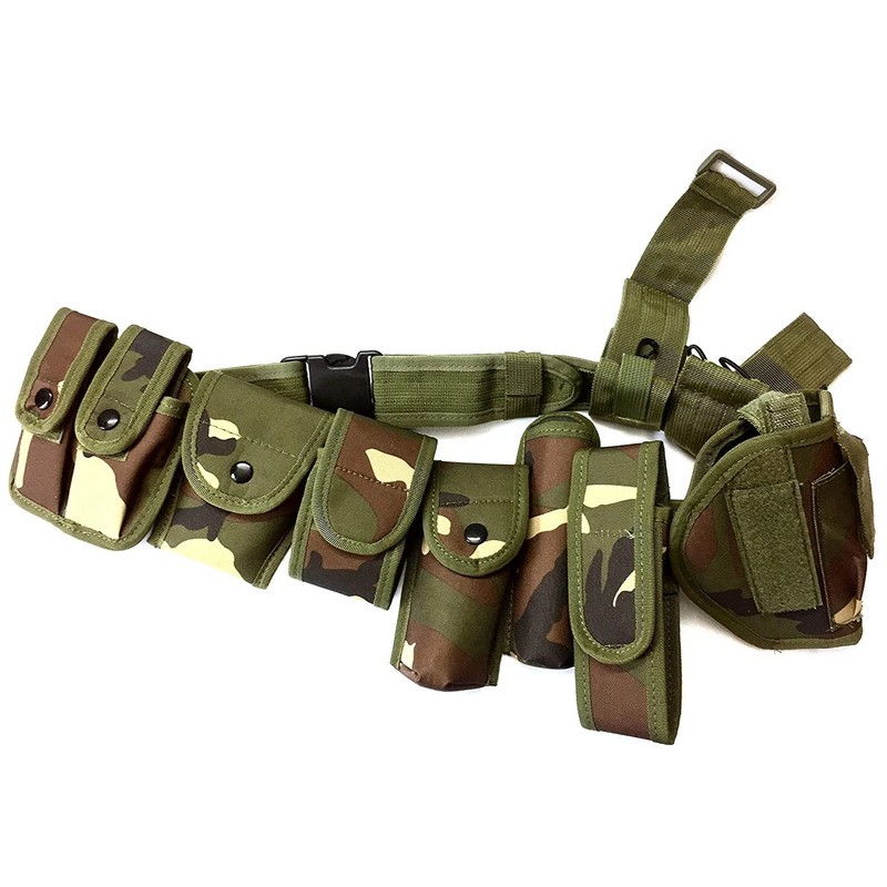 Tactical Duty Belt Set for Gear Organization – Adjustable Nylon