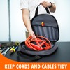 KUNN 14 Inch Jumper Cable Bag Durable Tools Cable Storage