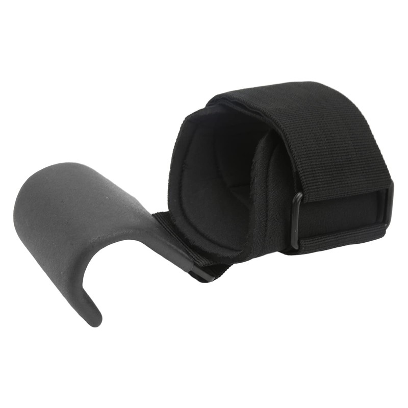 QANYEGN Powerlifting Hooks, Pro Wrist Strap Hooks, Heavy Duty Weightlifting