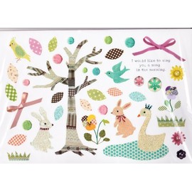 Wall Sticker (SS) Stitched Animal 4005020-03