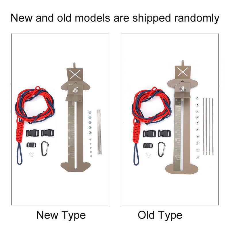 Paracord Bracelet Kit and Jig Set Adjustable Steel Frame with