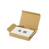 Earth Cardboard ID0409 Small Cardboard Box, Envelopes, Business Card Size,