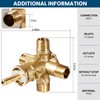 2510 Shower Valve Compatible Component, suitable for Moen Posi-Temp valves,