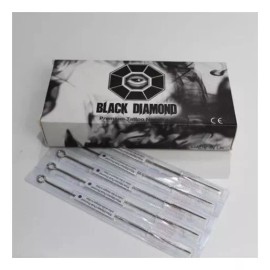 Black Diamond Caja De Agujas Para Tatuar Blackdiamond - Linea Calibre De Las Agujas 3