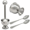 Hordion Egg Cracker Topper Set - 2 Egg Cups, 2