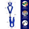 BOZZYS Glove Clips for Work 6-Pack | Blue A+Z Combo
