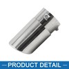 A ABSOPRO Exhaust System Muffler Down Tail Pipe Tips 75mm