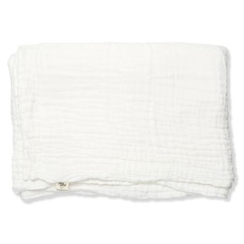 Fibre For Good Undyed Organic Cotton Muslin Wrap, White