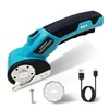 Cordless Electric Scissors, Cardboar Cutter, Rotary Cutter, with LED Light