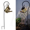 Solar Watering Can Lights Automatic Unique Rust Proof Convenient Retro