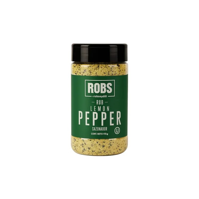 Sazonador Lemon Pepper En Polvo 170g Robs By Robegrill