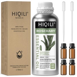 HIQILI 1000ML Rosemary Oil for Hair Growth, Add to Shampoo & Conditioner, 100% Pure Undiluted - 32 Fl Oz