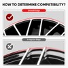 EVOOOR Automotive Alloy Wheel Rim Protector - Covering The Entire