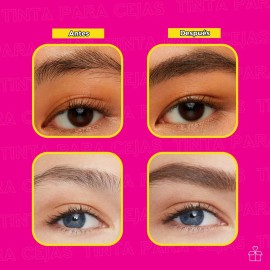 Pigmento De Cejas Y Pestañas Profesional Indeleble Iconsign Color Café Obscuro