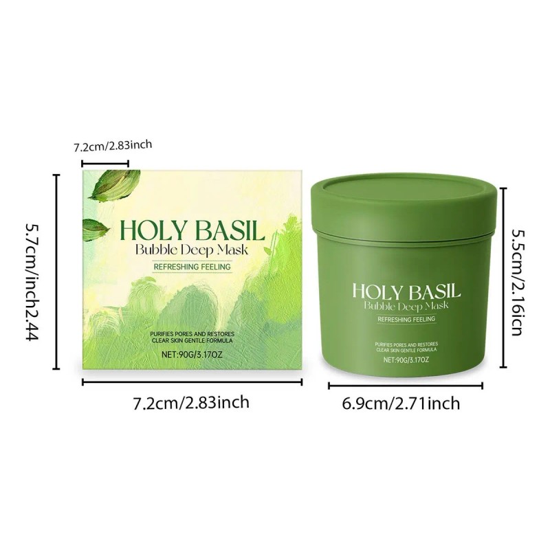 🔥 Mascarilla espumosa purificante con agua carbonatada 90g Vitaminas y