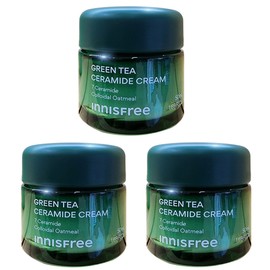 Innisfree Green Tea Ceramide Cream (50mlx3) / 이니스프리 그린티 세라마이드 크림 (50mlx3개)