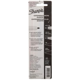 Sharpie Retractable Fine Point Permanent Markers, Black Color, 2-Units per Pack (1-Pack) Model 32724