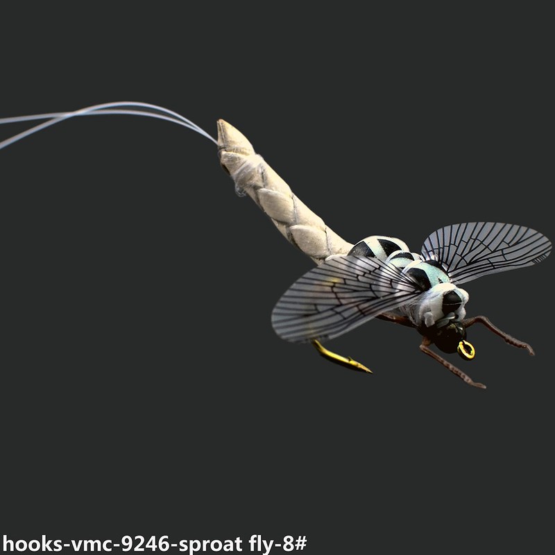 Fly Fishing Kit with Fly Box/Nymph/Dry Flies, Wet Flies/Streamers/Realistic Flies