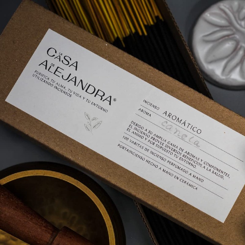 LA CASA DE ALEJANDRA Inciensos (Canela)