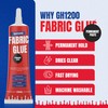 60 ML Fabric Glue Permanent Craft Liquid Stitch Fabric Glue