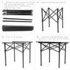 Wind Tour Portable Camping Table Folding Side Table Aluminum Lightweight