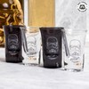 Original Stormtrooper Shot Gläser 4er Set bedruckt, aus Glas, Füllmenge