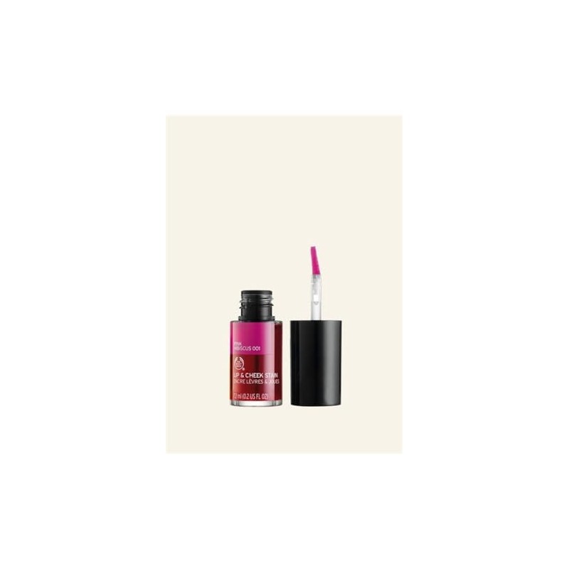 The Body Shop Lip & Cheek Stain, Pink Hibiscus, 0.2