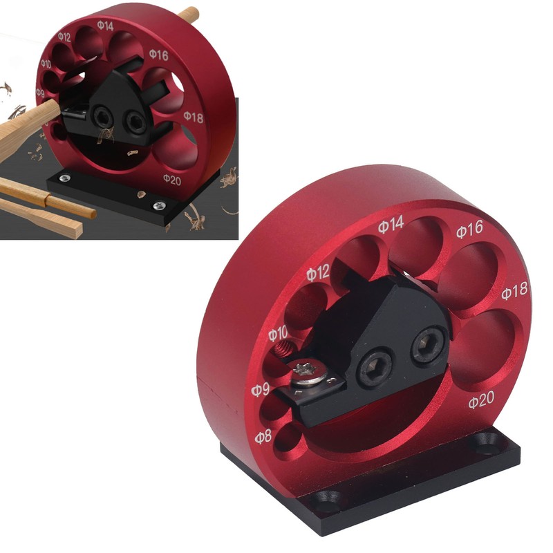 8 to 20mm Dowel Maker Round High Accuracy Aluminum Alloy