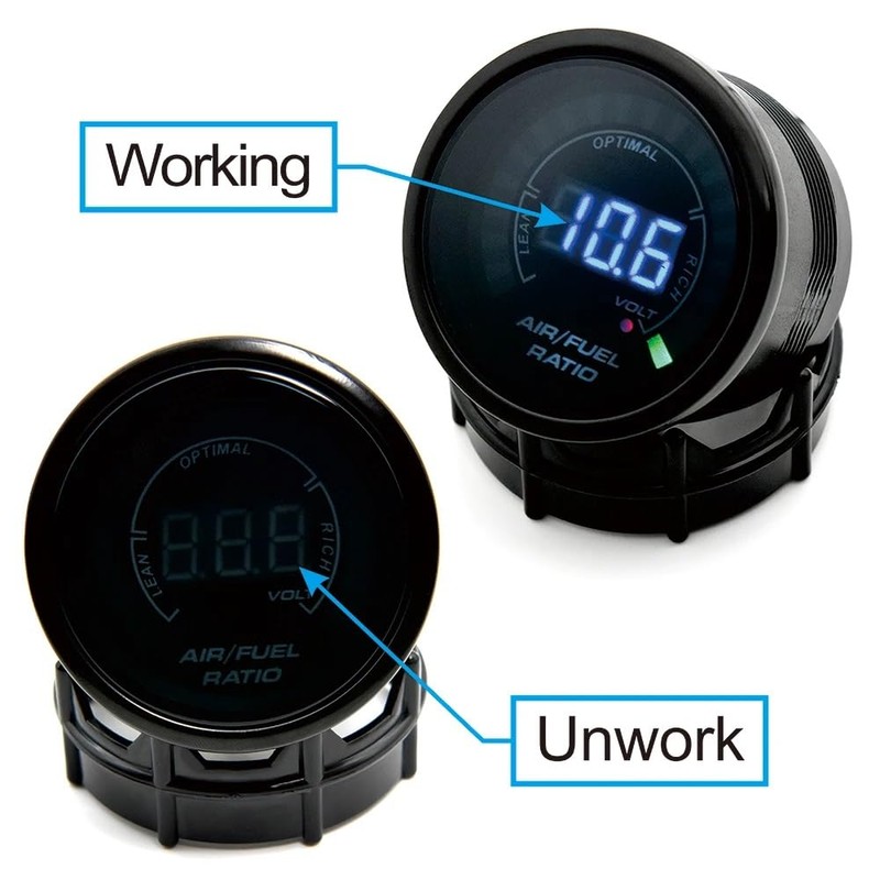 Genérico AFR Wideband-Gauge Watch with Broadband Lambda Sensor