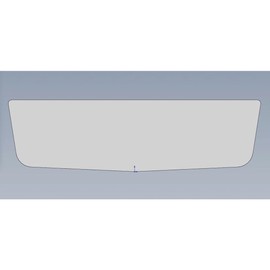 OFUNPARRTS Instrument Panel Gauge Cluster Glass Screen Cover Lens Replacement for John Deere 415 425 445 455