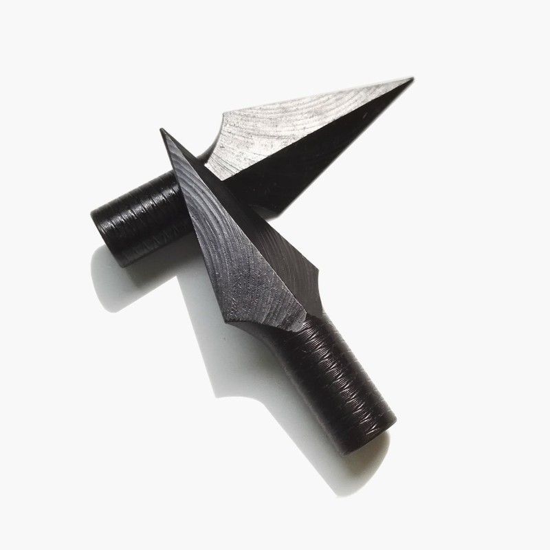 6pcs Archery hunting arrow tips Hunting Arrow Tips Steel 8