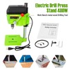 LyeXD 480W Benchtop Electric Drill Press Table, Portable Drill Workbench
