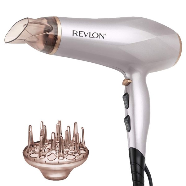 Revlon - Secador de pelo con difusor de textura natural de 1875 W