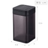 Yamazaki Industries 4820 Magnetic Flour & Spice Bottle, Tower, Black,