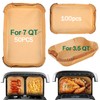 Air Fryer Liners Disposable for Ninja DZ071 Foodi 7-QT 11QT