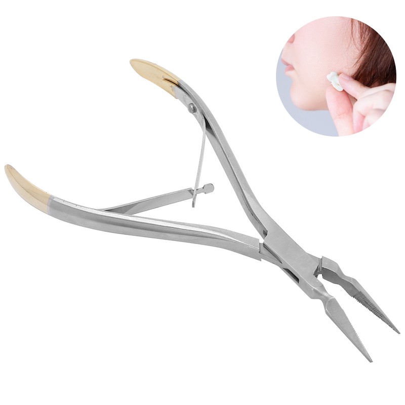 Dental Extracting Forceps Stainless Steel Dental Root Residual Fragment Forceps
