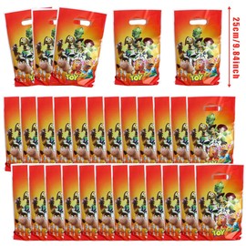 50PCS Story Party Favor Bags,Story Goody Bags Story Birthday Party Supplies Perfect Bags Story Theme Bags Plastic Gift Bags Sweet Candy Bags For Kids Birthday, Baby Shower, Themed Party & More