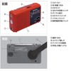 Taichi Holdings ECO-5 Hand Crank Charging Stock Radio 4.1 x