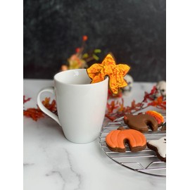 Pumpkin Leaf Turkey Fall Thanksgiving Mug Hanging Cookie Cutters