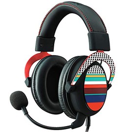 MightySkins Skin Compatible with Kingston HyperX Cloud II Gaming Headset Protective, Durable, and Unique Vinyl Decal wrap Cover | Easy to Apply, Remove | Made in The USA