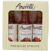 Amoretti Premium Pumpkin Spice Syrups 50ml 3 Pack