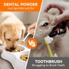 PUAINTA Dog Teeth Cleaning Powder - Iron Paws Dental Powder