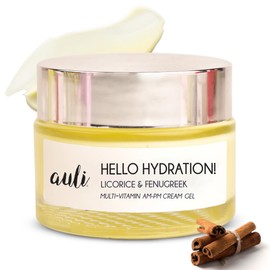 AULI LIFESTYLE Hello Hydration Cream/MOISTURE BOOST GEL CREAM/Licorice + Fenugreek + Almond (Badam Taila) + Madujam (Beeswax) + Vitamin A & E + Glycerin