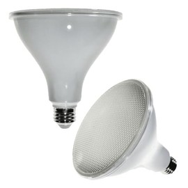 Diodesy- PAR38 LED Flood Light Bulb 23W E26 Medium Base 3000K Soft White Ideal for Track & Recessed Spot Light Bulbs 120V 2650 Lumens 40° Beam Angle Dimmable White Finish Pack of 2