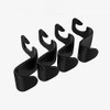 Oiltomn (Black -Set of 4) Car Seat Back Hook Auto